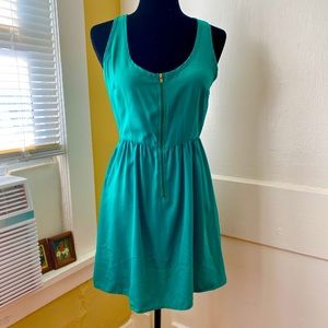 Emerald green boutique dress